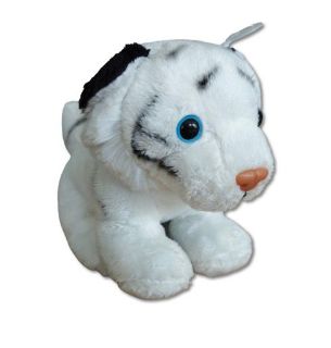 Obrázek z Tygr bílý plyš 13cm 